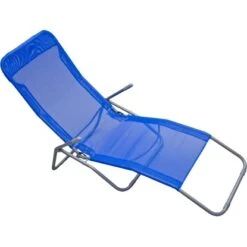 Bäderliege Blau Kippbar