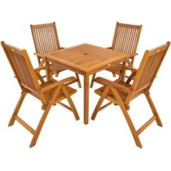 Indoba® Gartenmöbel-Set 5-teilig Bangor FSC®