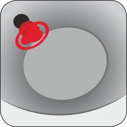 Scheurich Pflanzgefäß Lineo High Ø 39 Cm Schwarz Granit – Bild 5