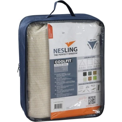 Nesling Sonnensegel Coolfit Weiß 360 Cm X 360 Cm X 360 Cm – Bild 4