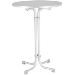 Stehtisch Multiflex Rund 70 Cm Weiß