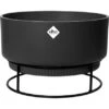 Elho Blumenschale B.for Studio Ø 30 Cm X 19 Cm Schwarz