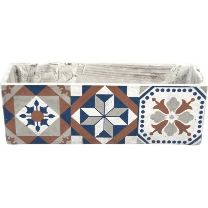 Esschert Design Blumenkasten Portugiesische Kacheln