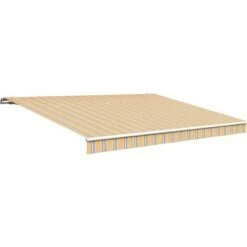 Wismar Gelenkarmmarkise Classic 300 Cm X 200 Cm Gelb-Grau