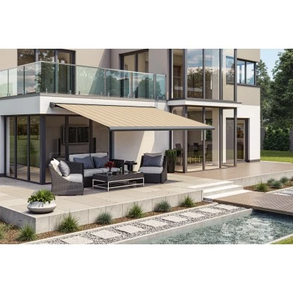 Wismar Kassettenmarkise S-Compact 250 Cm X 200 Cm Beige – Bild 2