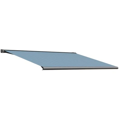 Wismar Kassettenmarkise S-Compact 300 Cm X 150 Cm Blau-Grau