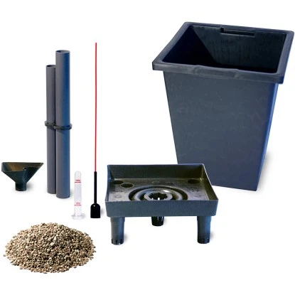 Gartenfreude Pflanzkübel Polyrattan 36 Cm X 36 Cm Weiß – Bild 2