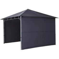 Tepro Seitenteil-Set Lehua/Waya Dunkelblau 2 Stück