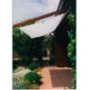 Floracord Pergola Bausatz Inkl. Sonnensegel Weiß 330 Cm