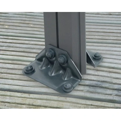 Palram - Canopia Gartenpavillon Palermo 3 X 3 Anthrazit – Bild 5