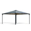 Palram - Canopia Gartenpavillon Palermo 4.3 X 4.3 Anthrazit