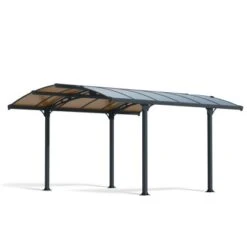 Palram - Canopia Pavillon Tuscon 3.6 X 4.4 Anthrazit