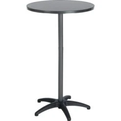 Stehtisch Duo Rund 70 Cm Anthrazit