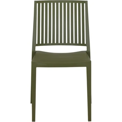 Siena Garden Lane Stapelstuhl 56 Cm X 46 Cm X 80 Cm Olive – Bild 4
