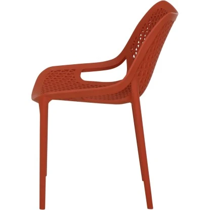 Siena Garden District Stapelsessel 50 Cm X 60 Cm X 81 Cm Brick – Bild 5