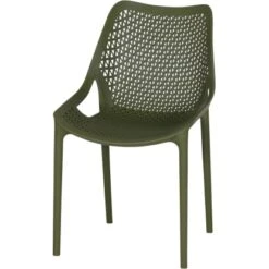 Siena Garden District Stapelsessel 50 Cm X 60 Cm X 81 Cm Olive