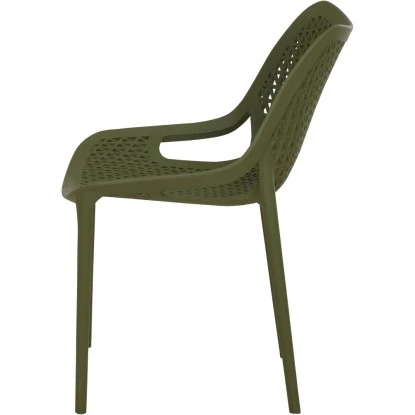 Siena Garden District Stapelsessel 50 Cm X 60 Cm X 81 Cm Olive – Bild 8