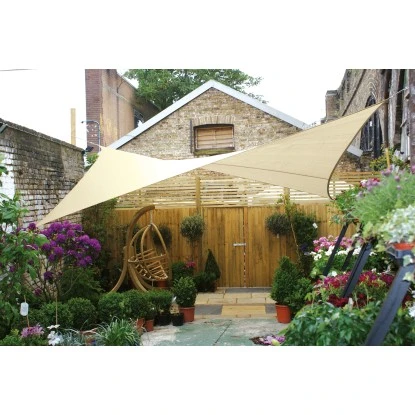 Perel Viereck-Sonnensegel Wasserdurchlässig 360 Cm X 360 Cm – Bild 2