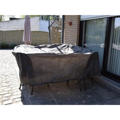 Perel Garten-Schutzhülle Für Runde Lounge-Gruppen 85 Cm X 260 Cm X 260 Cm – Bild 4