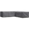 Perel Garten-Schutzhülle Für L-förmige Lounge-Gruppen 70 Cm X 215 Cm X 215 Cm