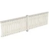 Skan Holz Brüstung Balkonschalung 400 X 96 Cm Fichte Weiß
