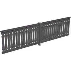 Skan Holz Brüstung Balkonschalung 400 X 96 Cm Fichte Schiefergrau