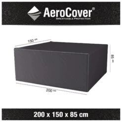 Aerocover Atmungsaktive Schutzhülle F. Sitzgruppen 200x150x85 Cm