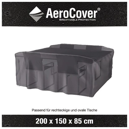Aerocover Atmungsaktive Schutzhülle F. Sitzgruppen 200x150x85 Cm – Bild 3