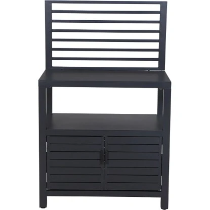 Siena Garden Texas Outdoor Kitchen Mittelelement Matt Anthrazit Ca. 90x56x90 Cm – Bild 2