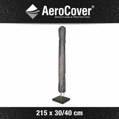 Aerocover Schutzhülle Für Mittelstockschirme 215 Cm X 30/40 Cm Anthrazit – Bild 2