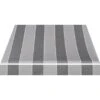 Spettmann Gelenkarmmarkise Star Klassik B 450 Cm X T 250 Cm Grau Gestreift