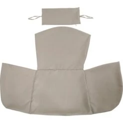 (Ersatz-)Kissenbezugs-Set Für Shorea Hängesessel Wicker Natur