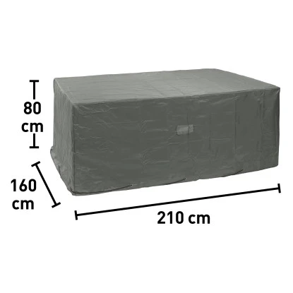 Schutzhülle Für Tisch Mit Stühlen 210 Cm X 160 Cm X 80 Cm, Mit Kordelzug – Bild 4