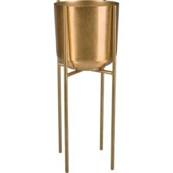 Pflanztopf Safari Lodge Metall Ø 15 Cm Gold