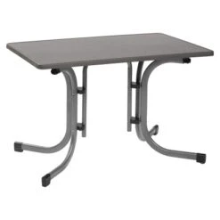 Gartentisch Vigo Rechteckig Grau 70 Cm X 110 Cm