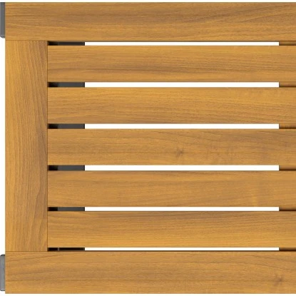 Lounge-Set Lipson 3-teilig Aus Akazienholz Und Aluminium Grau – Bild 11