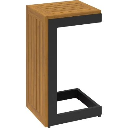 Lounge-Set Lipson 3-teilig Aus Akazienholz Und Aluminium Grau – Bild 6