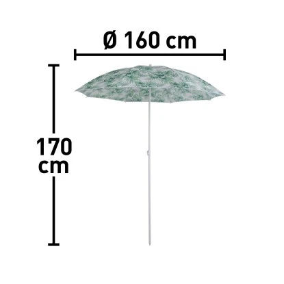 Marktschirm Ø 160 Cm Mit Push-Up Mechanik – Bild 19