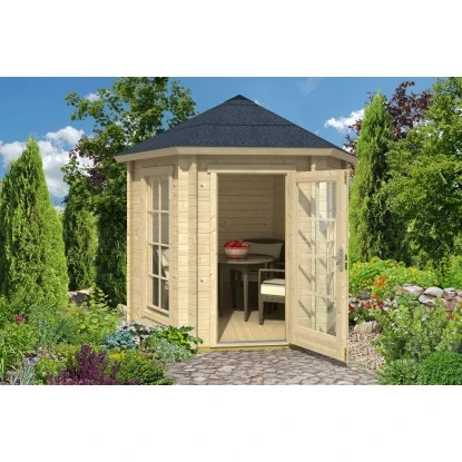 Lasita Maja Pavillion Inverness 44 Natur 280 Cm X 242 Cm – Bild 3