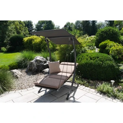 Angerer Hollywoodschaukel 1-Sitzer Swing Smart Olive – Bild 4