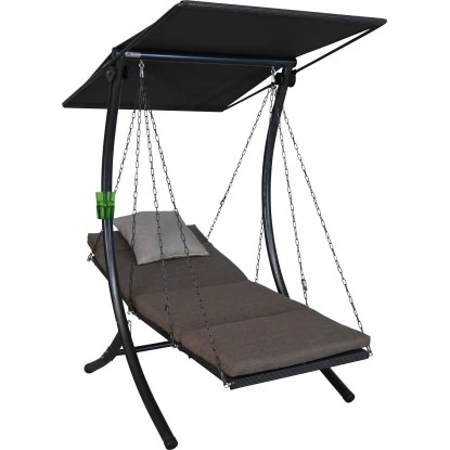 Angerer Hollywoodschaukel 1-Sitzer Swing Smart Olive – Bild 2