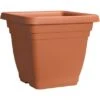 Florus Pflanzentopf Mediterran Quadro 35 Cm Terracotta