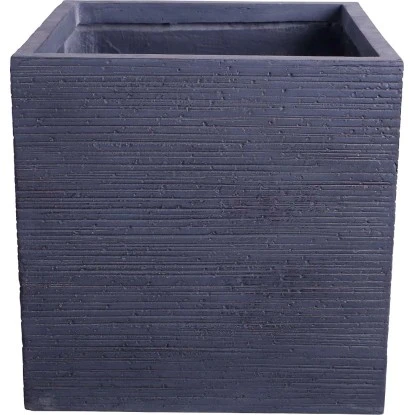 Pflanztopf Lille 26 Cm X 28 Cm X 28 Cm Dunkelgrau