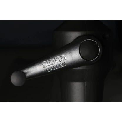 Siena Garden Marktschirm Avio Ø 250 Cm Taupe Mit Kurbelmechanik – Bild 3