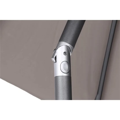 Siena Garden Marktschirm Avio Ø 250 Cm Taupe Mit Kurbelmechanik – Bild 14