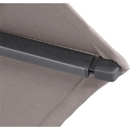 Siena Garden Marktschirm Avio Ø 250 Cm Taupe Mit Kurbelmechanik – Bild 15