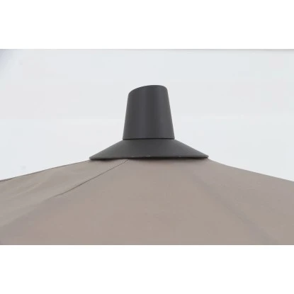 Siena Garden Marktschirm Avio Ø 250 Cm Taupe Mit Kurbelmechanik – Bild 20
