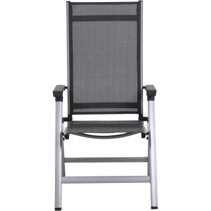 Siena Garden Klappsessel Tesoro Alu 68 Cm X 60 Cm X 110 Cm Silber – Bild 2