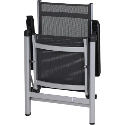 Siena Garden Klappsessel Tesoro Alu 68 Cm X 60 Cm X 110 Cm Silber – Bild 11