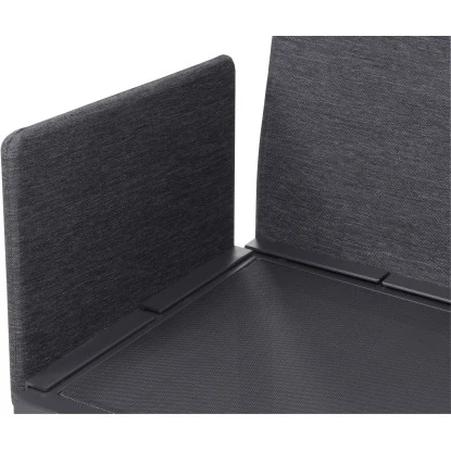 Siena Garden Lounge-Set Cosmo 3-tlg. Alu Grau Inkl. Kissen – Bild 6